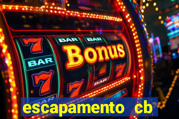 escapamento cb twister 250